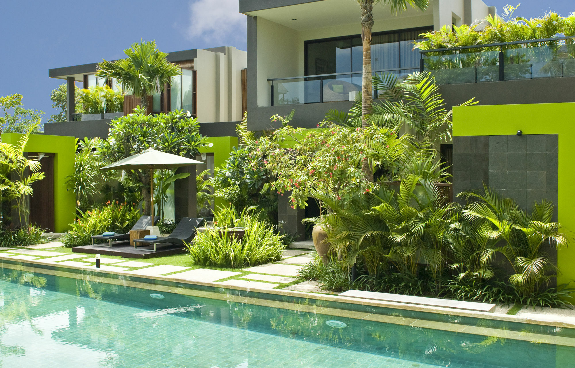 Cicada Luxury Townhouses Hotell Seminyak Exteriör bild